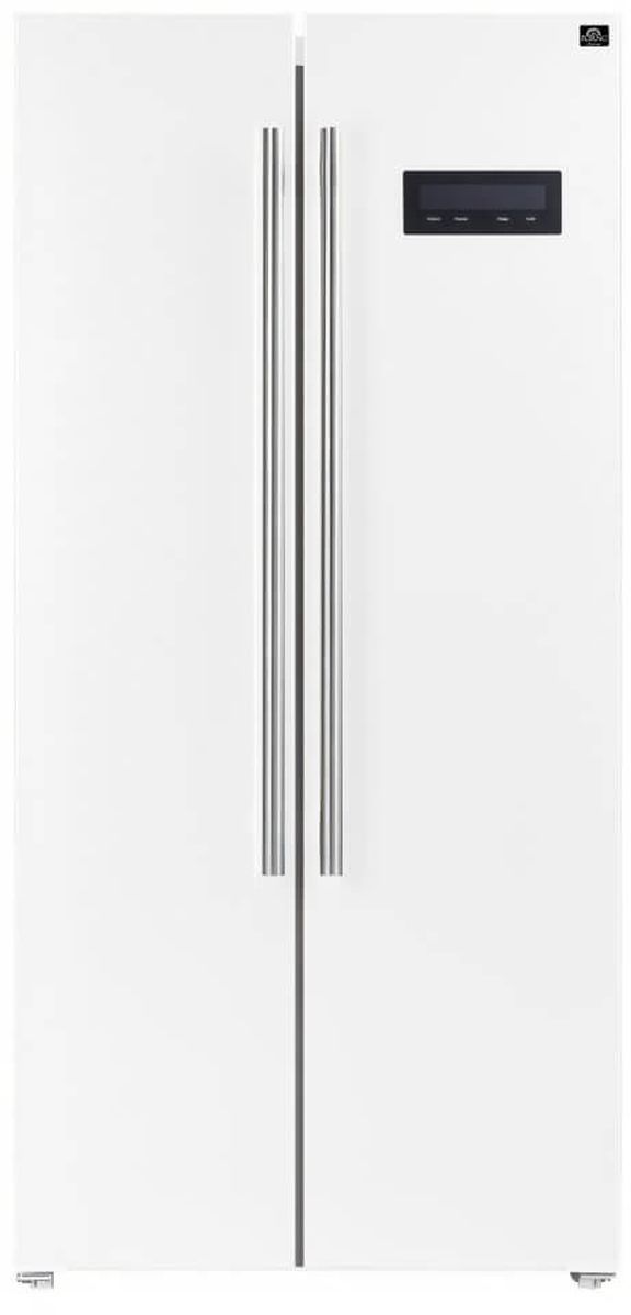 FORNO® Salerno Espresso 33" 15.6 Cu. Ft. White Counter Depth Side-by-Side Refrigerator-2