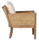Dovetail Furniture Lily Natural/Off White Occasional Chair-3
