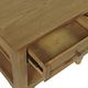 Jofran Inc. Brentwood Cascade Oak Castered Leg Cocktail Table-5