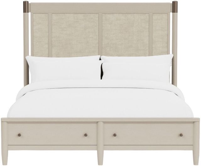 Riverside Furniture Laguna Drift Queen Woven Panel Storage Bed-3