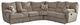 Catnapper® Elliott 2-Piece Pewter Lay Flat Reclining Sectional-0