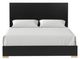Furniture of America® Goldsberg Black Eastern King Panel Bed-1