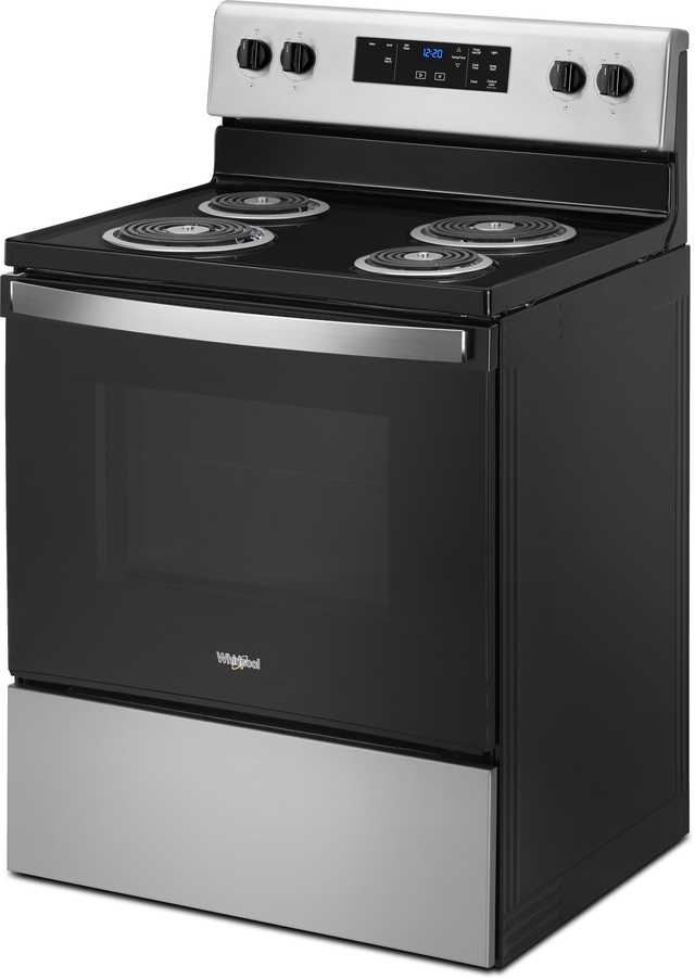 Whirlpool® 30" Stainless Steel Freestanding Electric Range-3