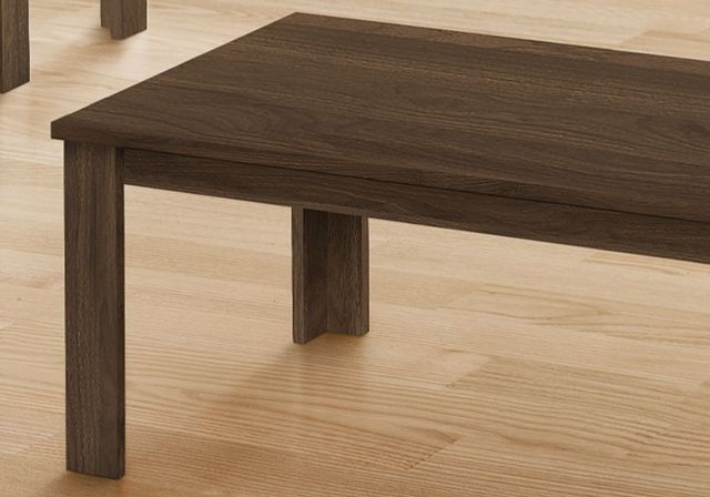 Monarch Specialties Inc. 3 Piece Walnut Table Set-1