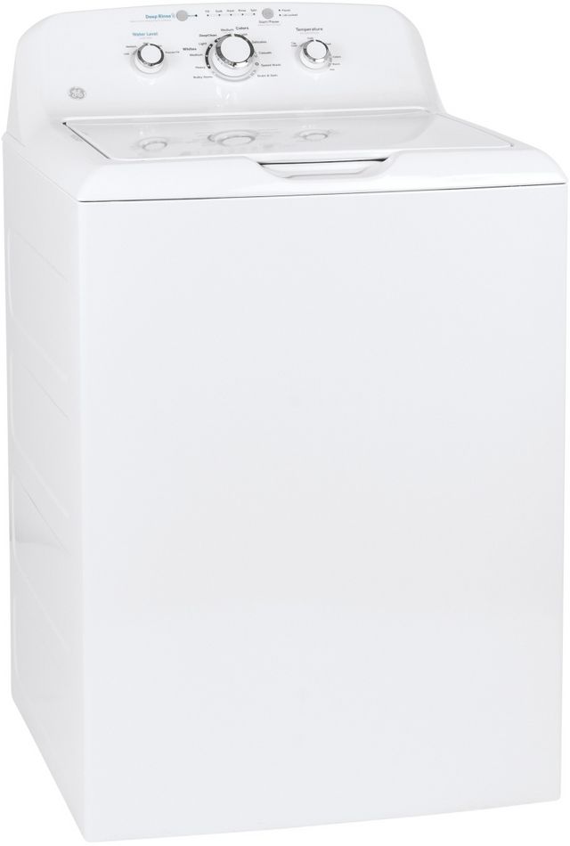 GE® 4.0 Cu. Ft White Top Load Washer-1