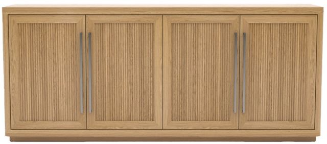 Universal Explore Home™ New Modern Natural Oak Media Credenza-1