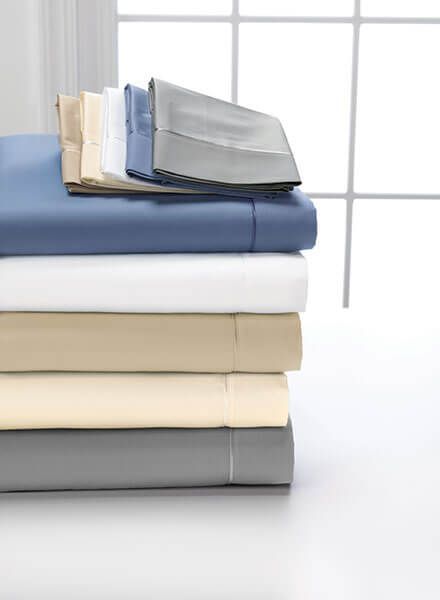 DreamFit® DreamChill™ Enhanced Bamboo White Split Head Queen Sheet Set-1