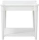 Bernards Citrus Heights White End Table-2