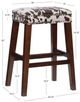 Linon Wyatt Brown Bar Stool-2