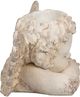 A & B Home Aged Off-White Sleeping Cherub Planter-4