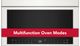KitchenAid® 1.1 Cu. Ft. Porcelain White Over the Range Microwave with Flush Built-In Design-1