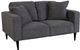 Porter International Designs Keaton Gray Loveseat-0