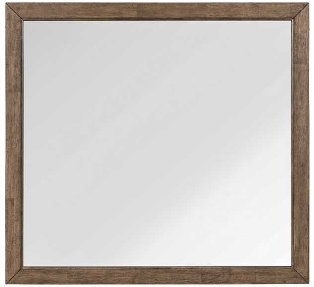 Liberty Furniture Shaker Lakes Harvest Brown Landscape Mirror-0
