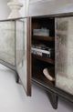 Hooker® Furniture Melange Rosella Dark Wood Console with Silver Leaf Accents-3