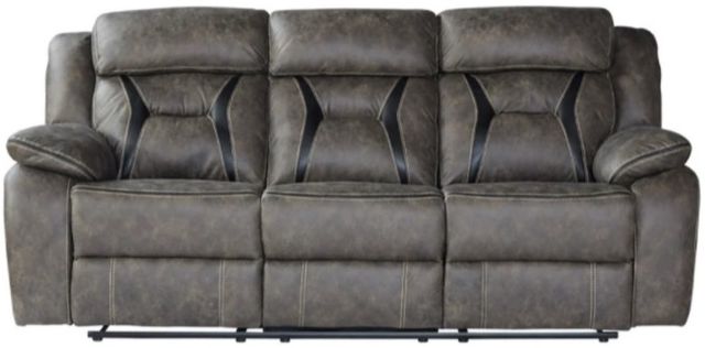 Hughes Furniture® 8908 Remington Bay Manual Reclining Sofa-0