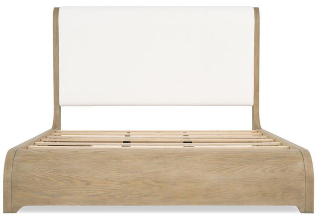 Legacy Classic Flow Sandstone King Sleigh Bed with Two-Side Storage Rail-2