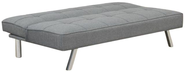Milton Greens Stars Gray Tufted Futon Bed with Metal Leg-2