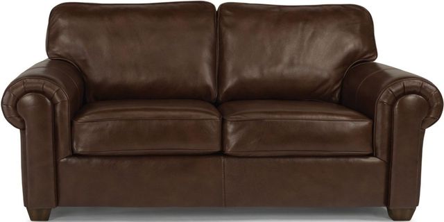 Flexsteel® Carson Dark Brown Loveseat