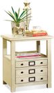 Riverside Furniture Sullivan Country White Side Table-0