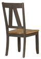 Liberty Furniture Lindsey Farm Gray/Sandstone Splat Back Side Chair-3