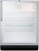 Summit® Commercial Series 24" 5.5 Cu. Ft. Stainless Steel Beverage Center-0