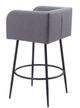 Zuo® Modern Horbat Gray Barstool-3