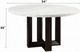 ACME Furniture Edwyn White Natural Marble Top with Espresso Base-2