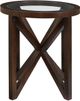 Elements International Sandie 3-Piece Espresso Table Set-4