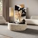 VIG Furniture Nova Domus Roma Travertine Round Coffee Table-3