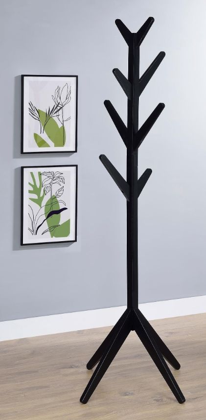 Coaster® Margaret Black Coat Rack-1