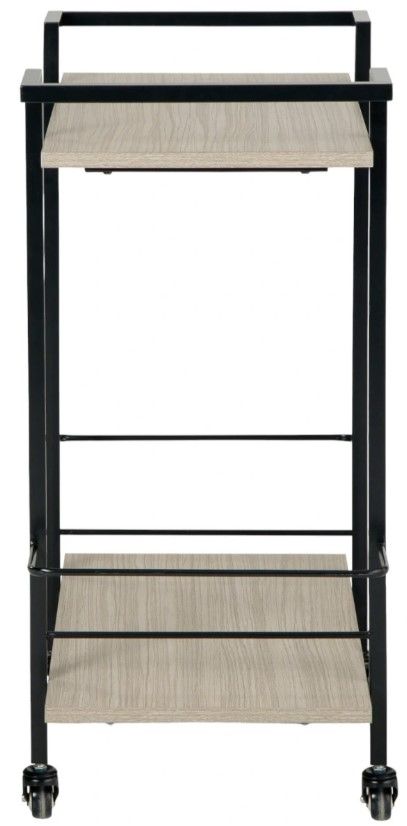 Signature Design by Ashley® Waylowe Brown/Black Bar Cart-2