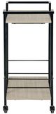 Signature Design by Ashley® Waylowe Brown/Black Bar Cart-2
