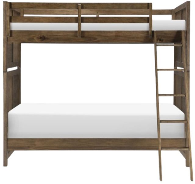 Legacy Classic Summer Camp Tree House Brown Youth Twin/Twin Bunk Bed -2