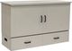 CabinetBed Inc.™ Elite Aztec Alabaster Folding Queen Bed-0
