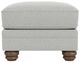 Flexsteel® Bexley Silver Glacier Ottoman-1
