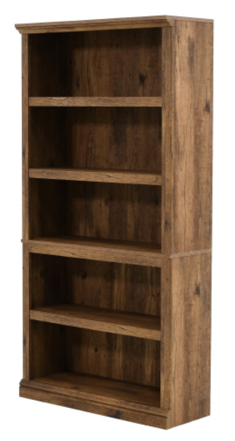 Sauder® Select Vintage Oak® 5-Shelf Bookcase-0