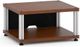 Salamander Designs® Synergy Single 10 AV Cabinet-Dark Cherry/Aluminum-0