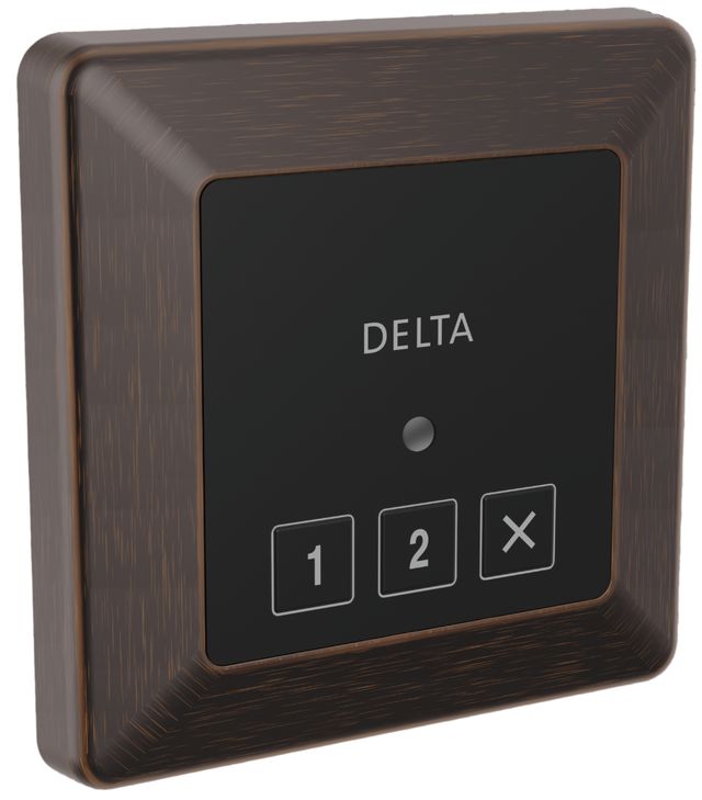Delta SteamScape™ Classic System Venetian Bronze Square Exterior Steam Control-0