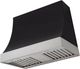 AGA Marquee 36" Matte Black Wall Mounted Range Hood with Brushed Nickel Trim-0
