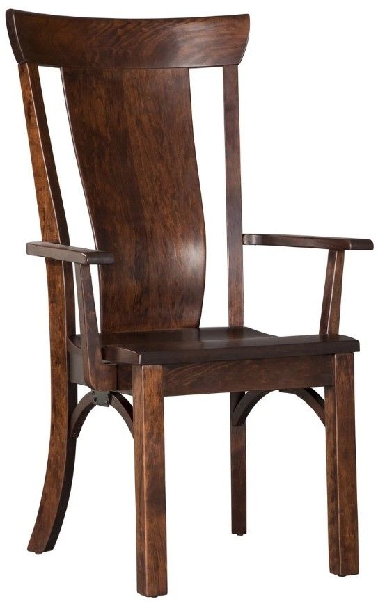 Mavin Customizable Rialto Dining Arm Chair-0