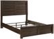 Homelegance® Longview Dark Brown Eastern King Panel Bed-4