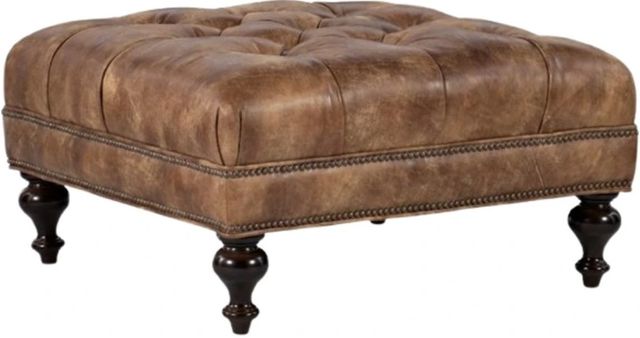 Bradington-Young Customizable Fair-N-Square Tufted Ottoman-0