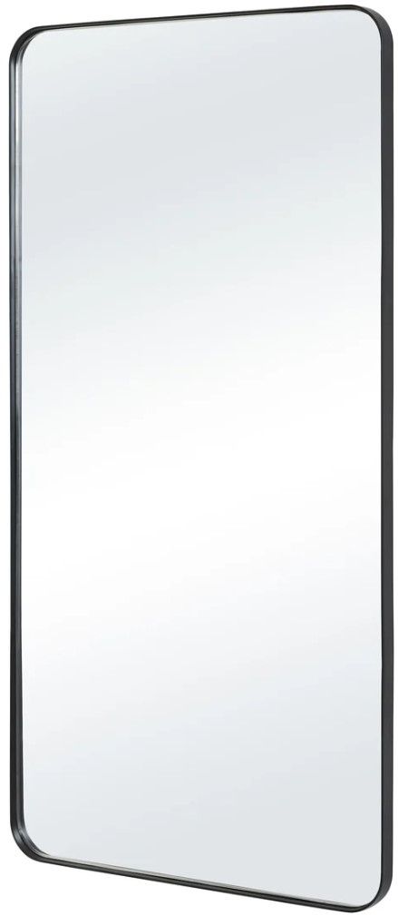 Renwil® Glencoe Matte Black Accent Mirror-2