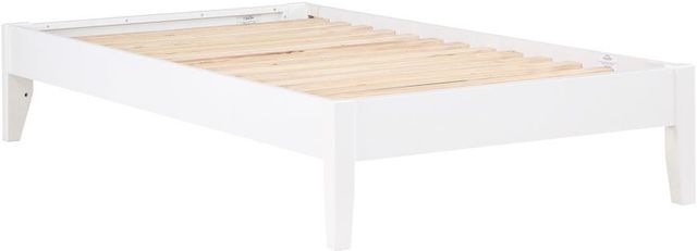 Coaster® Hounslow White Twin Platform Bed-1