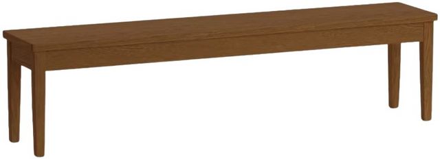 Bassett® Furniture Customizable BenchMade Hearthside 70" Oak Dining Bench