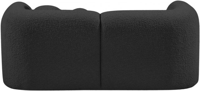 Meridian Furniture Emory Black Boucle Fabric Loveseat-3