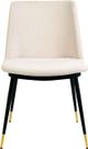 TOV Furniture Evora Cream Velvet Chair-2