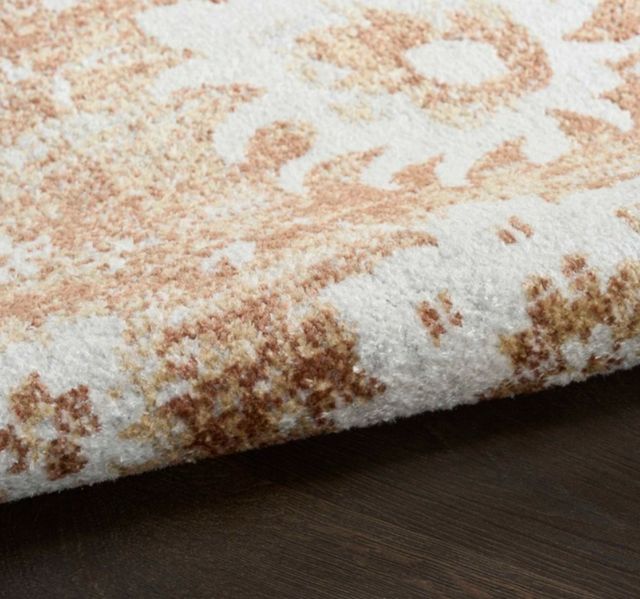 Nourison Home™ Astra Machine Washable Copper 5'x7' Area Rug-3