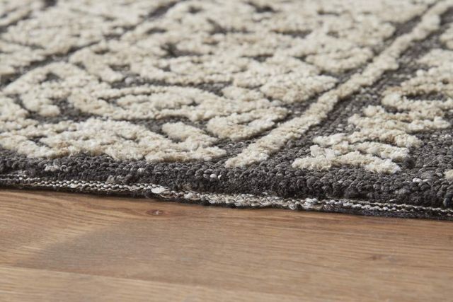 Signature Design by Ashley® Holdner Taupe/Black 8' x 10' Large Area Rug-1
