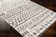 Surya Eagean Black/White 4'x6' Area Rug-3